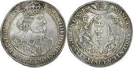 Władysław IV 1632-1648, Talar 1640, Gdańsk.