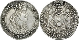 Jan II Kazimierz 1649-1668, Talar 1649, Gdańsk.