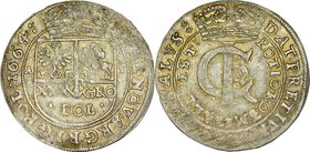 Jan II Kazimierz 1649-1668, Tymf 1664, Bydgoszcz, Kraków.