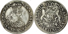 Jan II Kazimierz 1649-1668, Ort 1664, Gdańsk.