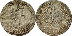 Jan II Kazimierz 1649-1668, Szóstak 1650, Wschowa, RR.