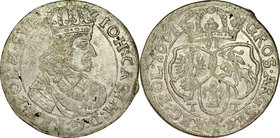 Jan II Kazimierz 1649-1668, Szóstak 1661, Bydgoszcz.