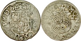 Jan II Kazimierz 1649-1668, Półtorak 1662, Poznań.