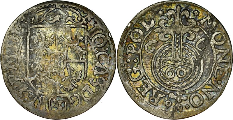Jan II Kazimierz 1649-1668, Półtorak 1666, Poznań, RR.
 Kop. 1576 R6, Kurp. 76 ...