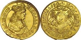 Michał Korybut Wiśniowiecki 1669-1673, Dukat 1670, Gdańsk.