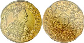 Jan III Sobieski 1674-1696, Dukat 1688, Gdańsk.