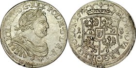 Jan III Sobieski 1674-1696, Ort 1677, Bydgoszcz.