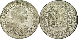 Jan III Sobieski 1674-1696, Ort 1677, Bydgoszcz.