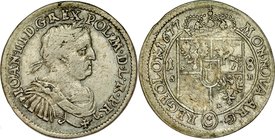 Jan III Sobieski 1674-1696, Ort 1677, Bydgoszcz.