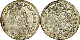 Jan III Sobieski 1674-1696, Szóstak 1682, Kraków.