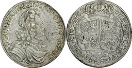 August II Mocny 1697-1733, 2/3 talara 1702, Drezno.