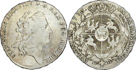 Stanisław August Poniatowski 1764-1795, Półtalar 1776, Warszawa.