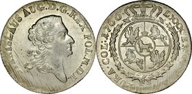 Stanisław August Poniatowski 1764-1795, Złotówka 1766, Warszawa.