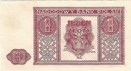 1 złoty 15.05.1946, bez oznaczenia serii.