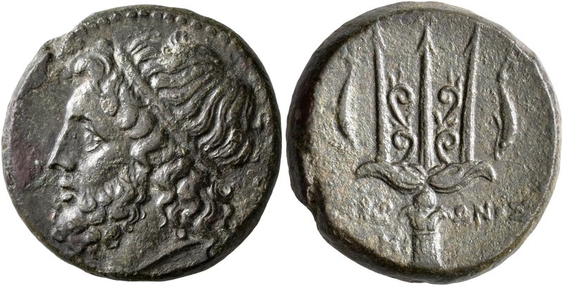 SICILY. Syracuse. Hieron II, 275-215 BC. AE (Bronze, 21 mm, 9.46 g, 6 h). Diadem...