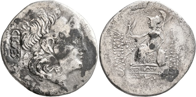 KINGS OF THRACE. Lysimachos, 305-281 BC. Tetradrachm (Silver, 35 mm, 13.88 g, 1 ...