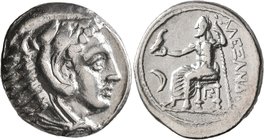 KINGS OF MACEDON. Alexander III ‘the Great’, 336-323 BC. Tetradrachm (Silver, 27 mm, 17.00 g, 7 h), Amphipolis, struck under Kassander, circa 316-311....