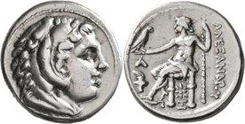 KINGS OF MACEDON. Alexander III ‘the Great’, 336-323 BC. Tetradrachm (Silver, 27 mm, 17.17 g, 8 h), Amphipolis, struck under Kassander, as regent or K...