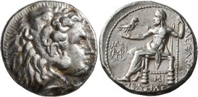 KINGS OF MACEDON. Alexander III ‘the Great’, 336-323 BC. Tetradrachm (Silver, 25 mm, 17.11 g, 3 h), Babylon I, struck under Seleukos I, circa 311-300....
