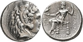 KINGS OF MACEDON. Alexander III ‘the Great’, 336-323 BC. Tetradrachm (Silver, 25 mm, 17.15 g, 7 h), Babylon I, struck under Seleukos I, circa 311-300....