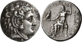 KINGS OF MACEDON. Philip III Arrhidaios, 323-317 BC. Tetradrachm (Silver, 26 mm, 17.07 g, 7 h), Side or a mint in Cilicia, struck under Philoxenos, ci...