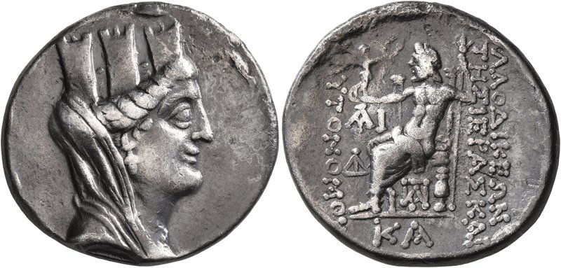 SYRIA, Seleukis and Pieria. Laodicea ad Mare. 78/7-17/6 BC. Tetradrachm (Silver,...