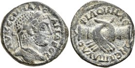 PHRYGIA. Philomelium. Severus Alexander, 222-235. Assarion (Bronze, 21 mm, 6.01 g, 10 h), Paulos, son of Hadrianos, magistrate. ΑΥ Κ Μ ϹЄΥΗ ΑΛЄΞΑΝΔΡΟϹ...