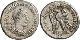 SYRIA, Seleucis and Pieria. Antioch. Philip II, 247-249. Tetradrachm (Silver, 27 mm, 12.31 g, 7 h). AYTOK K M IOYΛI ΦΙΛΙΠΠΟC CЄB Radiate, draped and c...