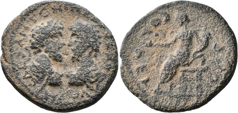 JUDAEA. Aelia Capitolina (Jerusalem). Marcus Aurelius & Lucius Verus, 161-169. A...