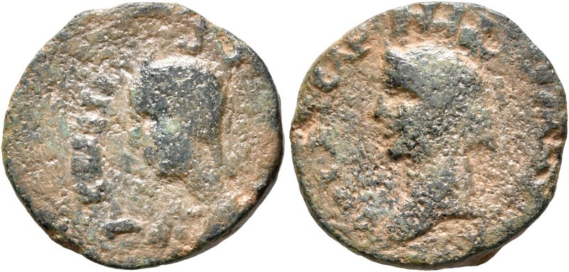 JUDAEA. Aelia Capitolina (Jerusalem). Aquilia Severa, Augusta, 220-221 & 221-222...