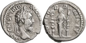 Didius Julianus, 193. Denarius (Silver, 18 mm, 2.98 g, 11 h), Rome. IMP CAES M DID IVLIAN AVG Laureate head of Didius Julianus to right. Rev. CONCORD ...