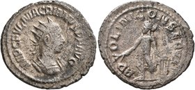 Macrianus, usurper, 260-261. Antoninianus (Billon, 22 mm, 3.68 g, 6 h), Samosata. IMP C FVL MACRIANVS P F AVG Radiate and cuirassed bust of Macrianus ...