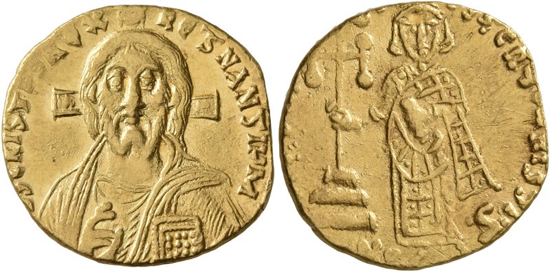 Justinian II, first reign, 685-695. Solidus (Gold, 19 mm, 4.35 g, 7 h), Constant...