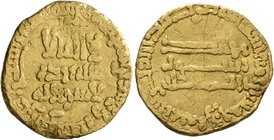 ISLAMIC, 'Abbasid Caliphate. temp. Al-Mansur, AH 136-158 / AD 754-775. Dinar (Gold, 19 mm, 4.08 g, 10 h), without mint name, AH 158 = AD 774/5. SICA I...
