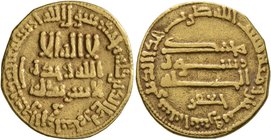 ISLAMIC, 'Abbasid Caliphate. temp. Al-Rashid, AH 170-193 / AD 786-809. Dinar (Gold, 18 mm, 4.10 g, 12 h), citing Ja'far ibn Yahya Barmaki, Misr, AH 18...
