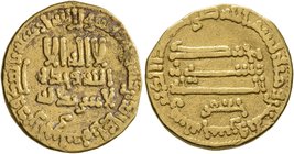ISLAMIC, 'Abbasid Caliphate. temp. Al-Rashid, AH 170-193 / AD 786-809. Dinar (Gold, 18 mm, 3.94 g, 11 h), citing Ja'far ibn Yahya Barmaki, Misr, AH 18...