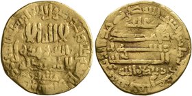 ISLAMIC, al-Maghreb (North Africa). Aghlabids. Ziyadat Allah I ibn Ibrahim, AH 201-223 / AD 817-838. Dinar (Gold, 18 mm, 4.10 g, 7 h), citing the Amir...