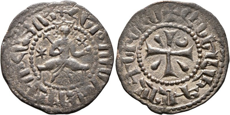 ARMENIA, Cilician Armenia. Royal. Hetoum I, 1226-1270. Kardez (Bronze, 23 mm, 3....