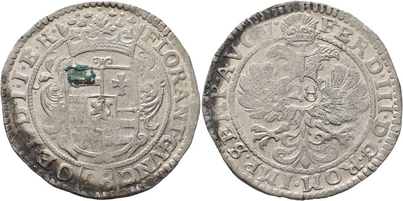 GERMANY. Oldenburg. Anton Günther, 1603-1667. Gulden of 28 Stubers (Silver, 41 m...