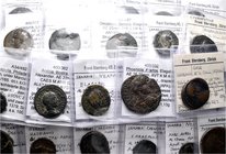 A lot containing 33 bronze coins. All: Roman Provincial (Decapolis). LOT SOLD AS IS, NO RETURNS. 33 coins in lot.


From an old Swiss collection, p...