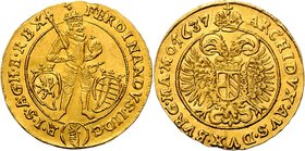 FERDINAND II
2 Ducats, 1637, Praha, 6,93g, Her. 150

about UNC | about UNC , RR!