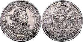 FERDINAND II
1 Thaler, 1627, Breslau, 28,85g, Her. 553

about UNC | about UNC , praskliny | cracs , RR!