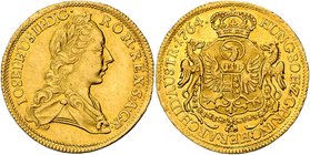 JOSEPH II
1 Ducat, 1764, Wien, 3,47g, Her. 18

about UNC | about UNC , R!