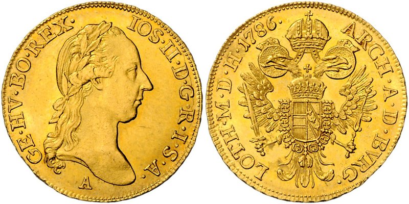 JOSEPH II
1 Ducat, 1786, A, 3,48g, Her. 28

about UNC | UNC