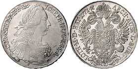 JOSEPH II
1 Thaler, 1771, F / A. S., 28,08g, Her. 97

about UNC | about UNC , R!