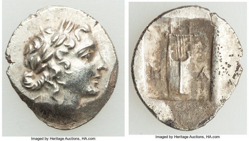 LYCIAN LEAGUE. Masicytes. Ca. 1st century BC. AR hemidrachm (14mm, 2.05 gm, 1h)....