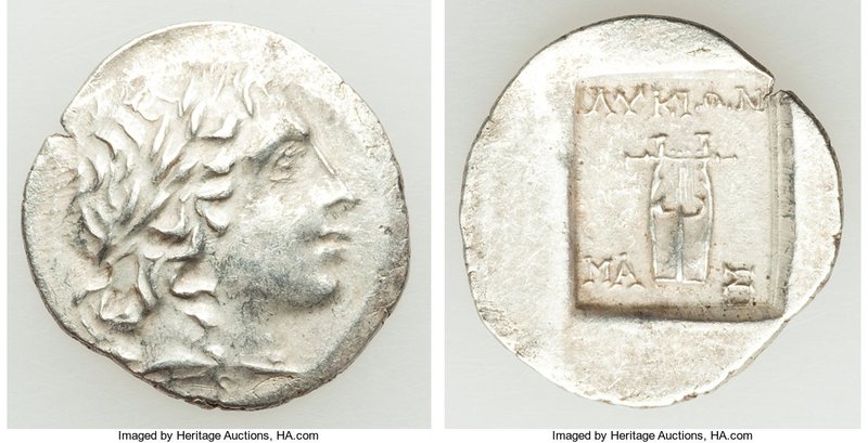 LYCIAN LEAGUE. Masicytes. Ca. 1st century BC. AR hemidrachm (16mm, 1.78 gm, 12h)...