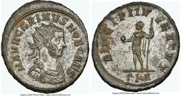 Carinus, as Caesar (AD 283-285). BI antoninianus (21mm, 5.01 gm, 5h). NGC MS 5/5 - 3/5, Silvering. Rome. AD 283. M AVR CARINVS NOB CAES, radiate, drap...