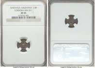 Cordoba 4-Piece Lot of Certified 1/4 Reales ND, 1) 1/4 Real ND - XF45 NGC 2) 1/4 Real ND - XF45 ANACS 3) 1/4 Real ND - VF35 NGC 4) 1/4 Real ND - VF30 ...