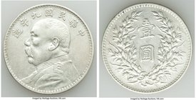 Republic Yuan Shih-kai Dollar Year 9 (1920) XF (cleaned), KM-Y329.6, L&M-77. 38.8mm. 26.64gm. 

HID09801242017